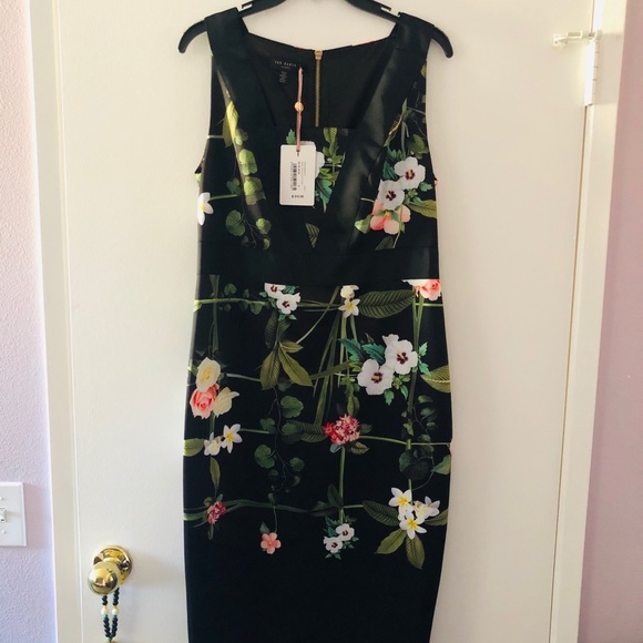 Ted baker secret trellis elastic dress - Picture 3 of 6